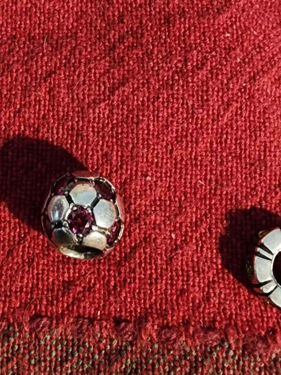 Pandora Silver Bracelet NEW, 2 Charms &  Jewelry Travel Case - Picture 6 of 16